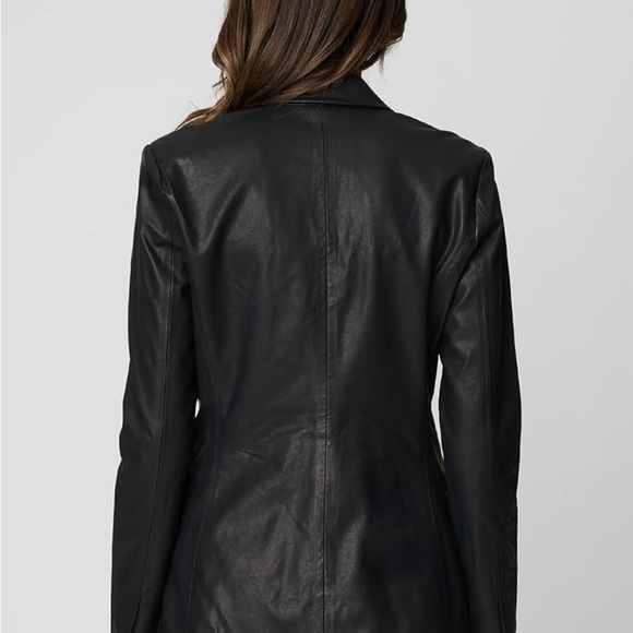 Blank NYC vegan leather blazer - Picture 3 of 8